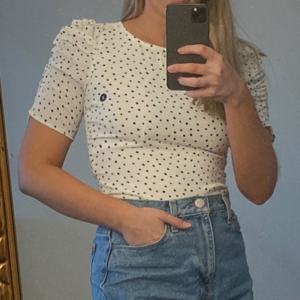 Abercrombie Puff Sleeve Top